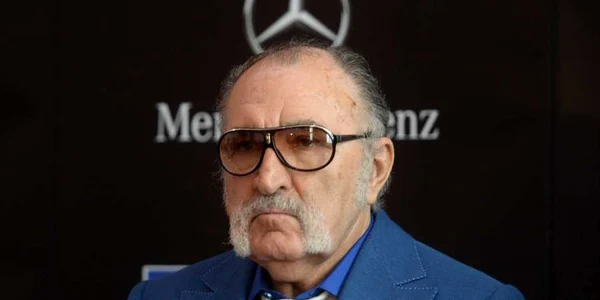 Ion Tiriac portret sigla Mercedes FOTO Mediafax