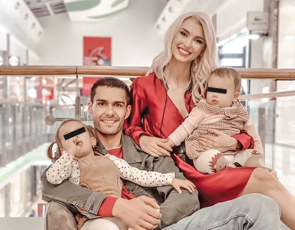 De Crăciun, artiștii  și fiicele lor erau  cei mai fericiți