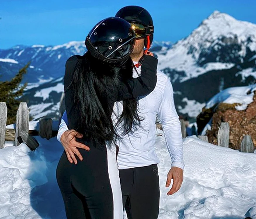 La începutul anului, Daniela Crudu și iubitul ei se distrau la ski, în Austria