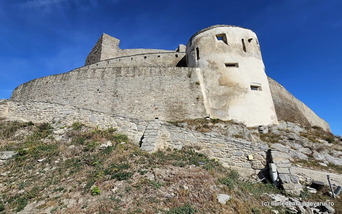 Bastionul Bethlen din cetatea Devei. Foto: Daniel Guță ADEVĂRUL