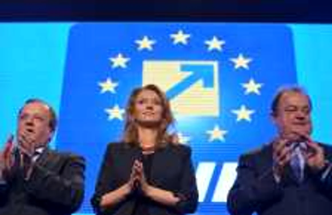 Gheorghe Flutur, Alina Gorghiu şi Vasile Blaga, trei dintre liderii PNL. FOTO Mediafax