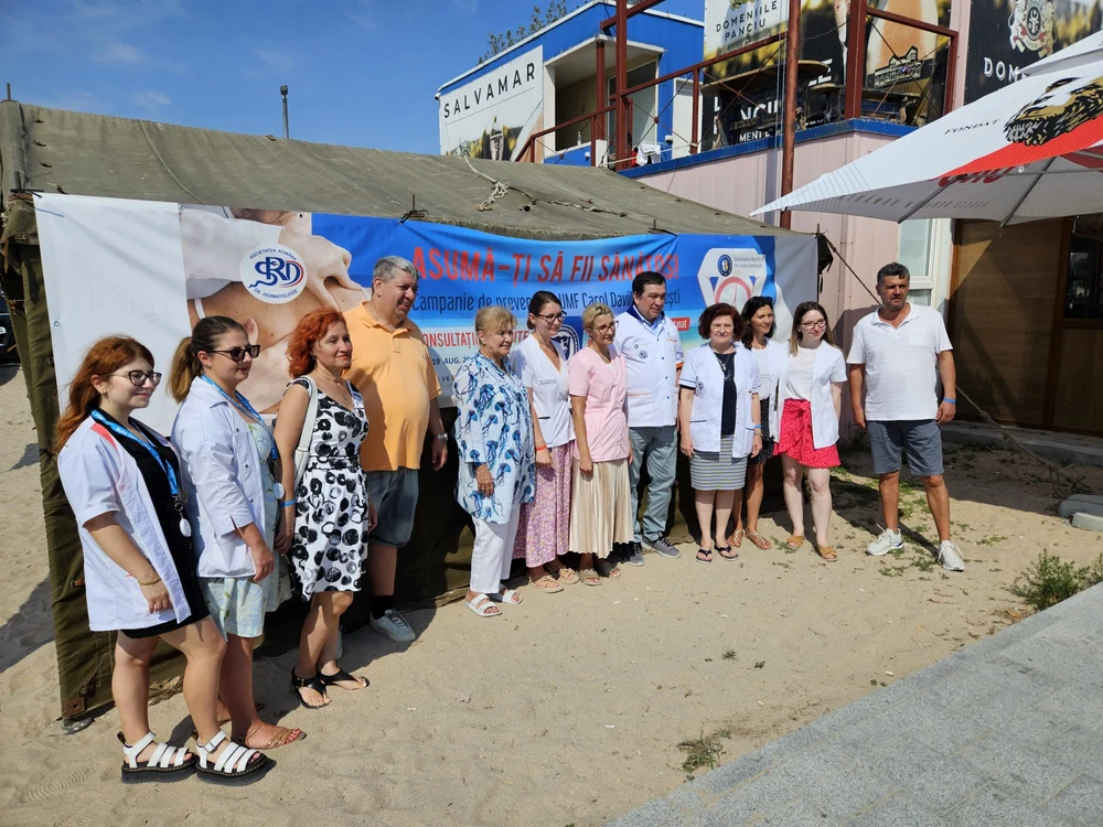 Campania „Asumă-ți să fii sănătos”, desfășurată pe litoral