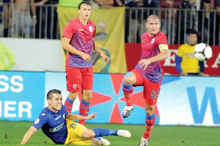 Chiricheş şi Bourceanu au fost cei mai importanţi jucători ai Stelei în sezonul trecut (Foto: Răzvan Păsărică)