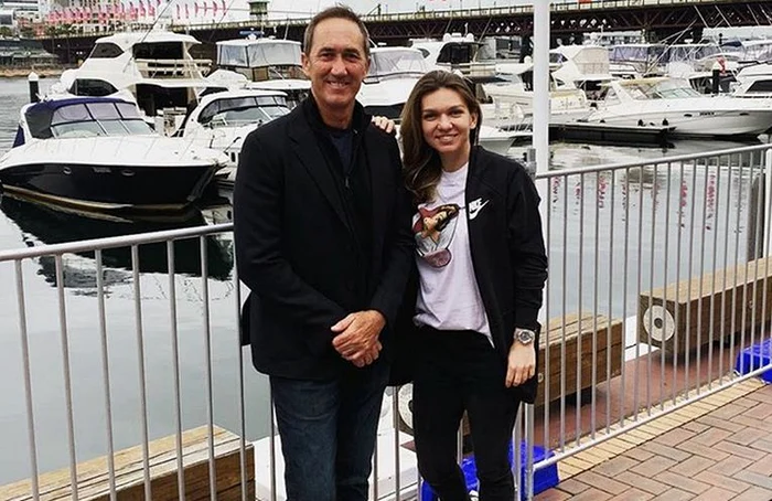 Simona Halep și Darren Cahill au luat cina impreuna la SydneyFOTO: Instagram