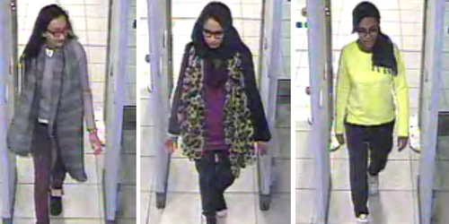 Kadiza Sultana Shamima Begum  Amira Abase FOTO AP/Metropolitan Police UK