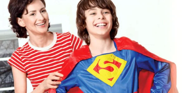 Încurajează-ţi copilul să se identifice cu supereroi cum este Superman