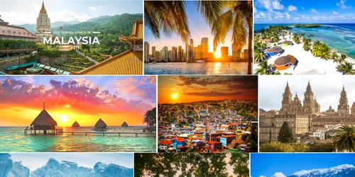 Destinații de vis pentru o vacanță de iarnă memorabilă departe de Europa Foto Colaj DMS