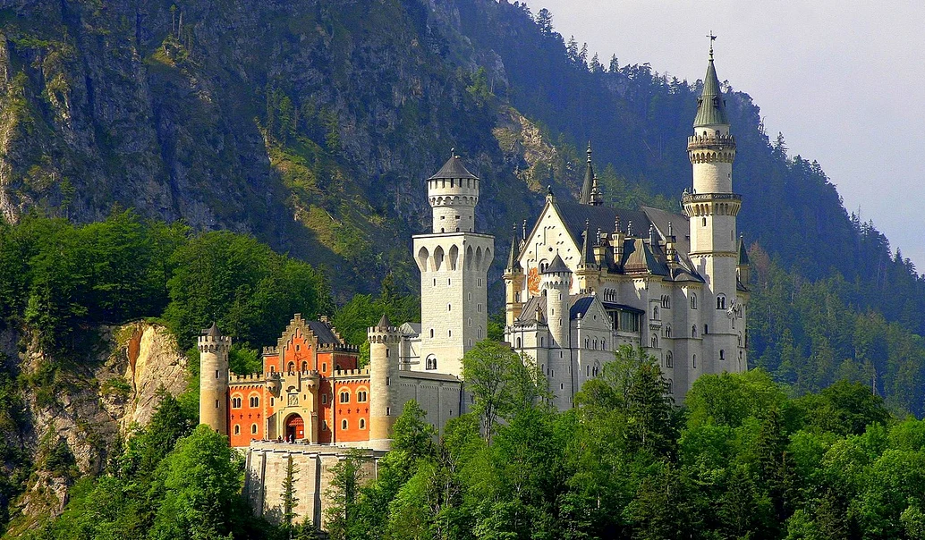Castelul Neuschwanstein, cea mai mare atracție turistică a Germaniei / foto: Arhiva Click!