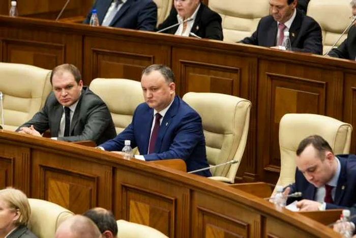 Igor Dodon se teme să-şi piarda autoritatea politică. FOTO: Adevarul