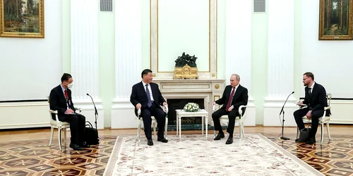Xi Jinping, întâlnire cu Vladimir Putin FOTO Profimedia 