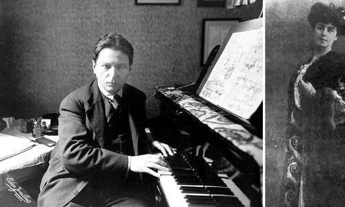 George Enescu și Maria Cantacuzino (© Wikimedia Commons)