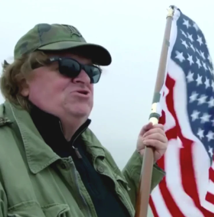 Michael Moore steag America png