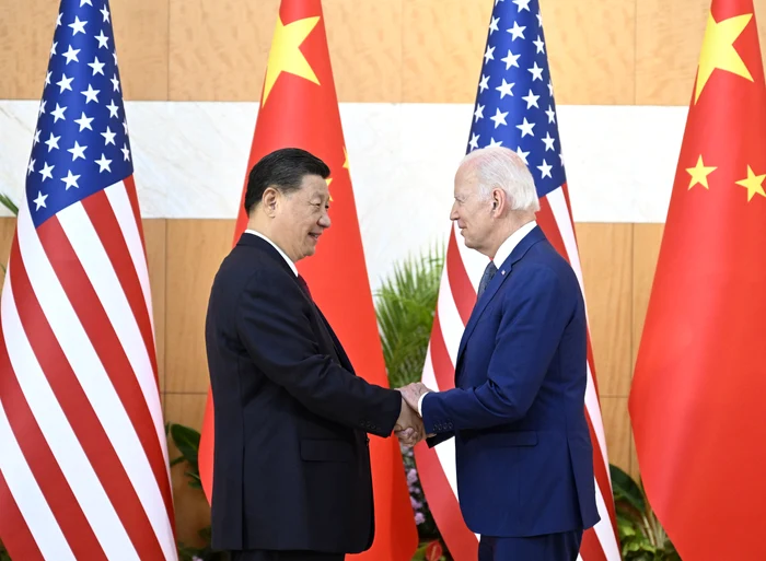 Președintele chinez Xi Jinping și președintele SUA Joe Biden. Foto: EPA-EFE