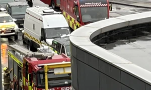 Chaos at Heathrow Airport  jpg