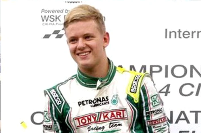 Mick este fiul cel mare al lui Michael Schumacher