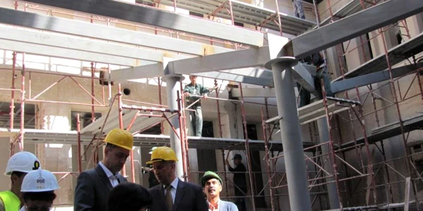 Autorităţile au inspectat stadiul lucrărilor
