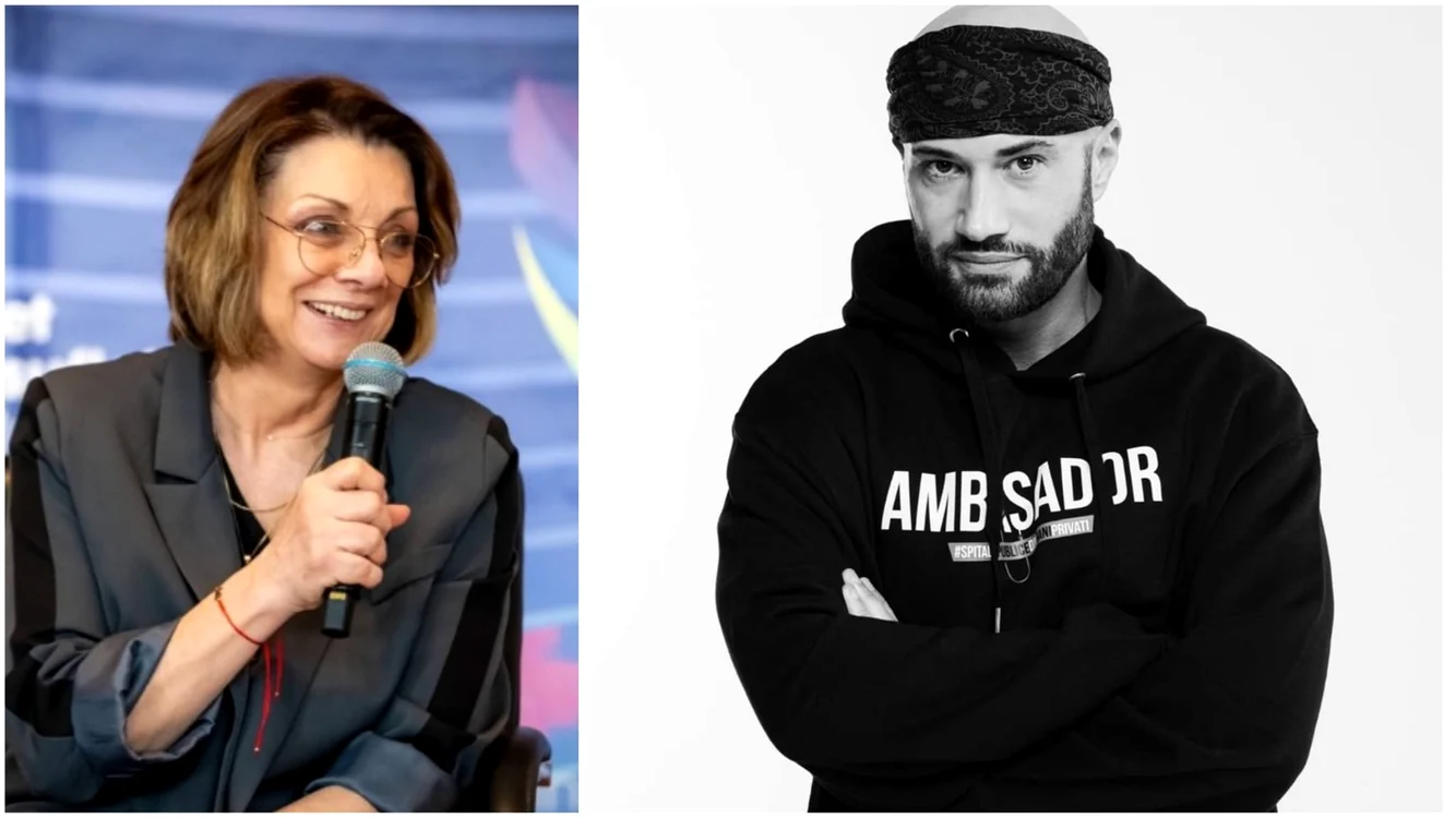 Carmen Tănase și Mihai Bendeac. 
