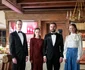 Nicolae și Alina ai României alături de Prințul Filip și Prințesa Danica