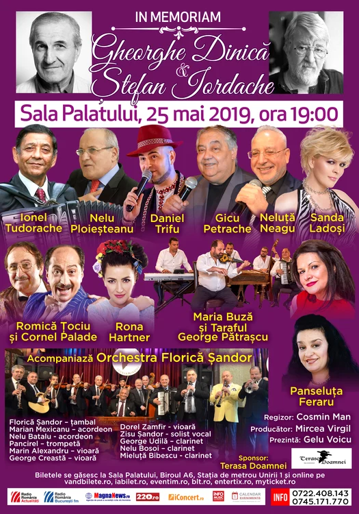 Acesta este afişul spectacolului