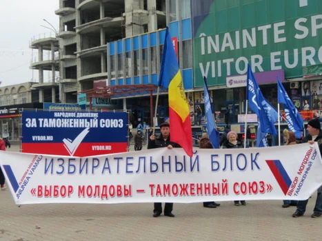 Miting de susţinere a lui Renato Usatîi la Bălţi FOTO Elena Dumitru