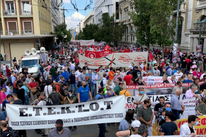 10.000 de persone au participat la protest