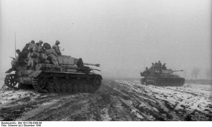 Tancuri germane pe Frontul de Est (© Das Bundesarchiv Bild 101I-708-0300-06)