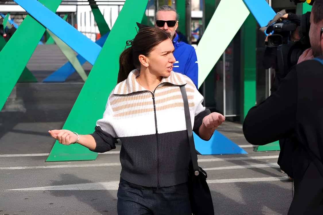 Simona Halep a revenit în România / foto: Ionuț Iordache/ gsp.ro