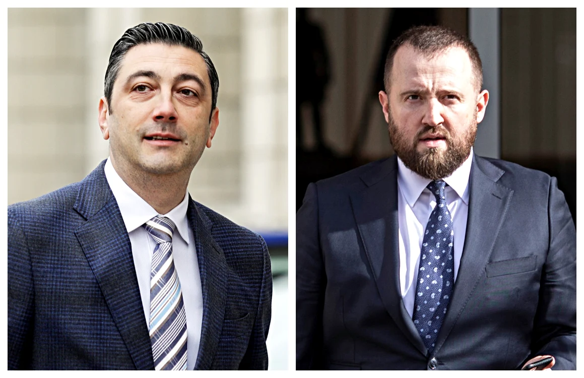 Alex Florența și Marius Voineag FOTO Mediafax