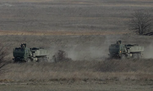 Trageri cu rachete efectuate de armatele franceză și română și prezentare de tehnică militară în timpul exercițiului EAGLE ROYAL 23 în Centrul Național de Instruire pentru Apărare Antiaeriană General de brigadă Ion Bungescu, Capu Midia, Constanța. FO