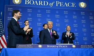 Donald Trump la Consiliul pentru Pace FOTO AFP