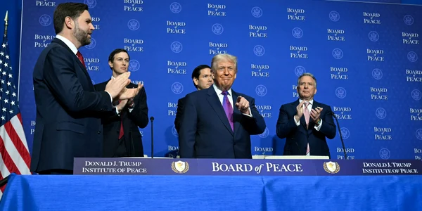 Donald Trump la Consiliul pentru Pace FOTO AFP