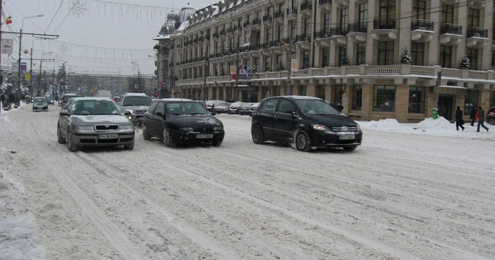 Străzile din Ploieşti s-au aglomerat Foto: arhivă