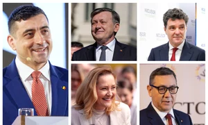Colaj candidati alegeri prezidentiale FOTO Mediafax 