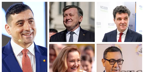 Colaj candidati alegeri prezidentiale FOTO Mediafax 