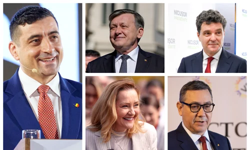 Colaj candidati alegeri prezidentiale FOTO Mediafax 