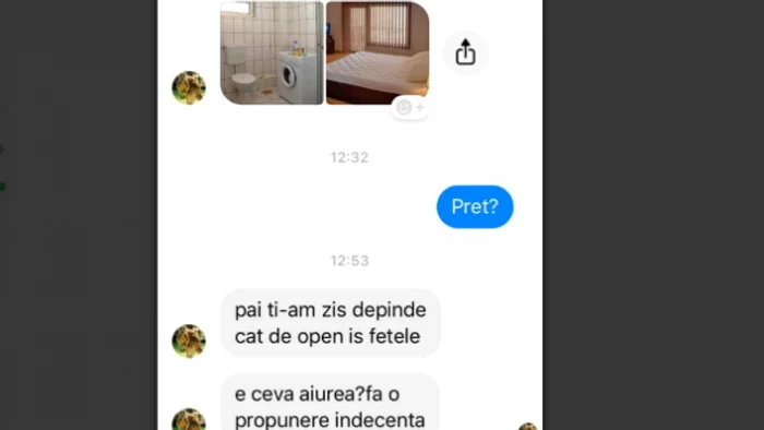 Aşa se purtau „negocierile” pentru apartamentul clujeanului.