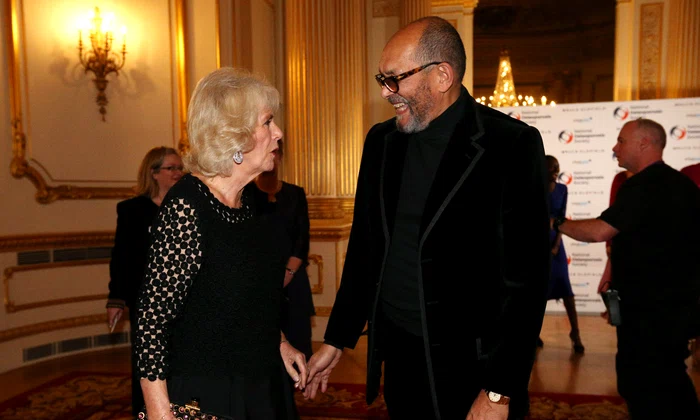 Bruce Oldfield, designerul rochiei de la incoronarea Camillei GettyImages 874630036 jpg