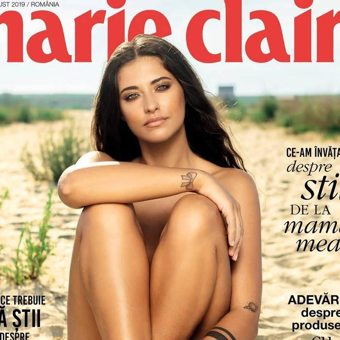 Antonia, într-o ipostază fierbinte pe coperta Marie Claire