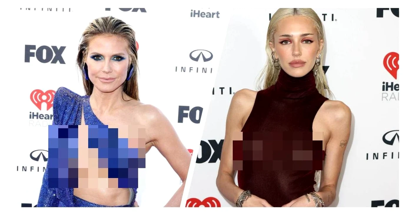 Heidi Klum și Delilah Belle Hamlin au întors toate privirile, pe covorul roșu (Foto: GettyImages)