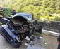 Accident pe Valea Oltului - DN7 - La apeduct Brezoi - coliziune între un TIR şi un autoturism soldată cu o victimă şi blocarea traficului Foto Adevărul