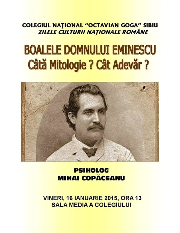 mihai eminescu boli moarte