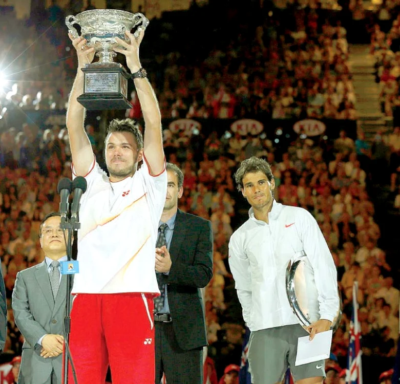 
    Wawrinka a trecut  în drumul lui spre  titlu de primii doi  jucători ai lumii  
