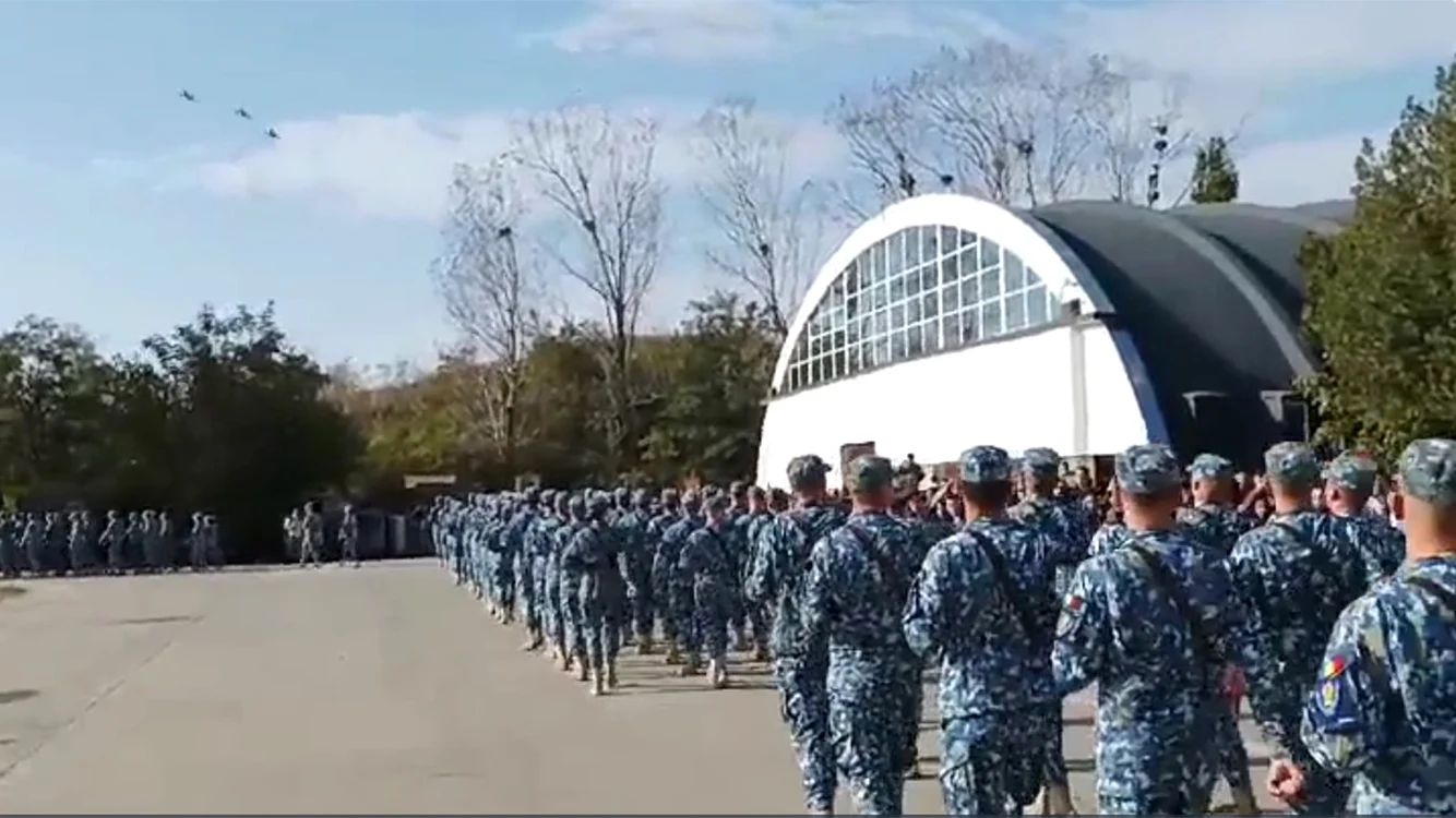 137 de elevi au depus jurământul militar la Școala de Maiștri Militari și Subofițeri de la Boboc