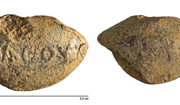 Front and back of the inscribed bullet   png