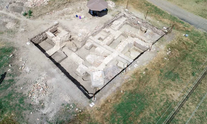 Săpături arheologice la mănăstirea medievală de la Igriș (foto: Muzeul Național al Banatului)