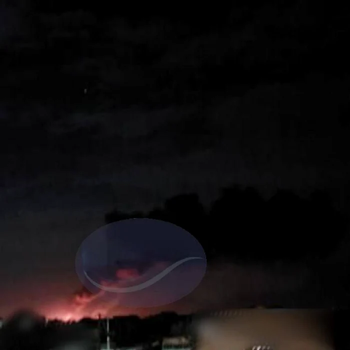 Baza aeriană Saki din Crimeea a fost atacată în noaptea de joi spre vineri FOTO via X/ NOELREPORTS 