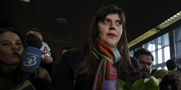 Laura Codruţa Kovesi - Otopeni - întoarcere de la Bruxelles / FOTO Inquam Photos / George Călin / 27 feb 2019