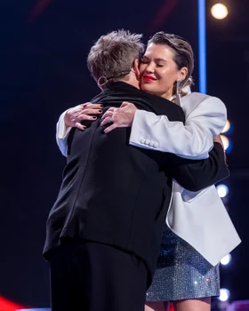 Gina Pistol la Vocea României / Foto: Facebook