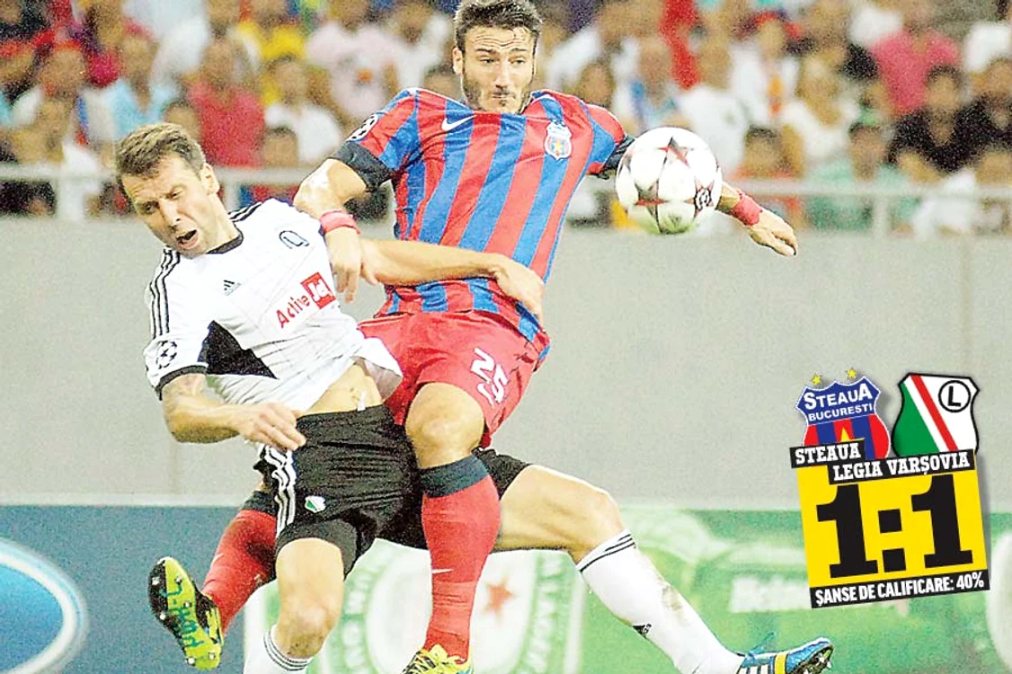 Aceasta este faza celui de-al  treilea gol marcat de  Swansea în meciul cu Petrolul (Foto: Mediafax)