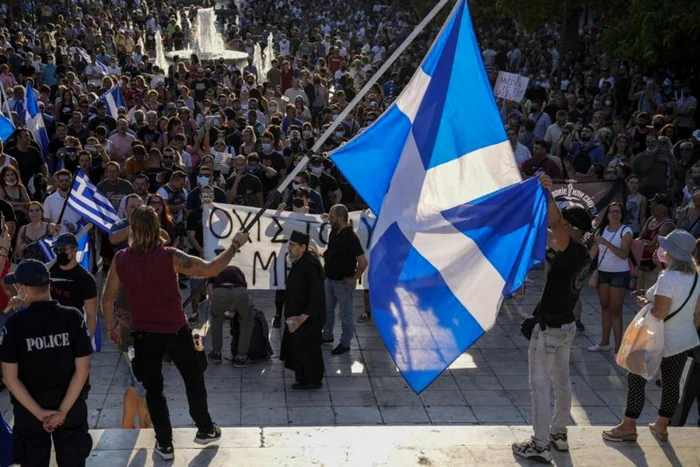 Proteste Grecia / FOTO Arhivă